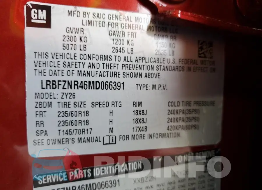 LRBFZNR46MD066391 Photo# 13