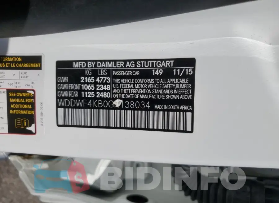 WDDWF4KB0GR138034 Photo# 12