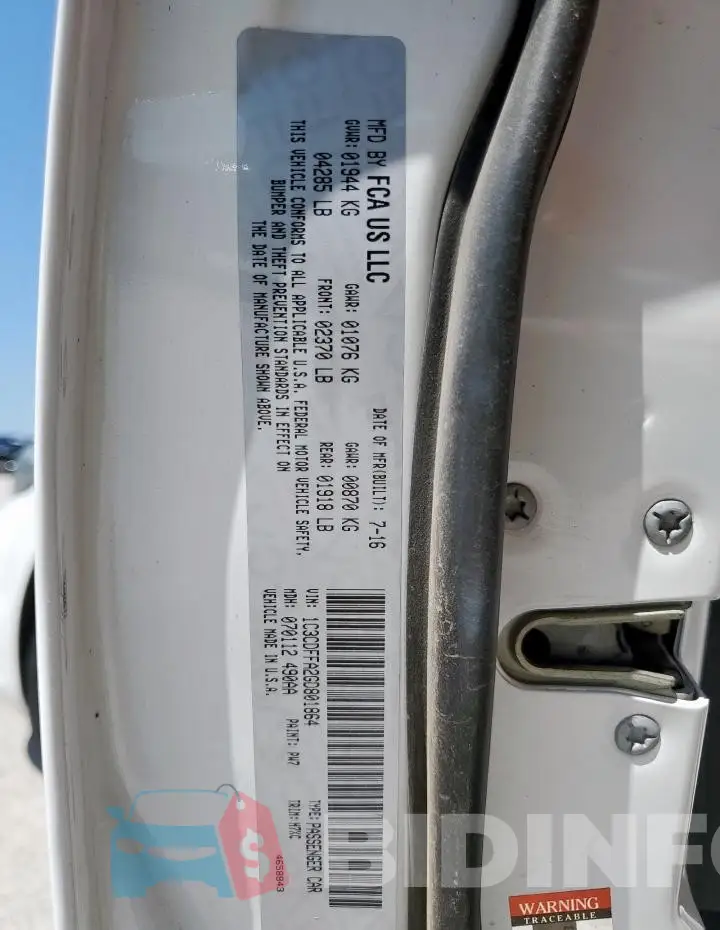 1C3CDFFA2GD801864 Photo# 12