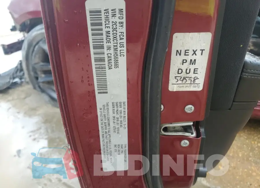2C3CDXCTXMH568665 Photo# 12