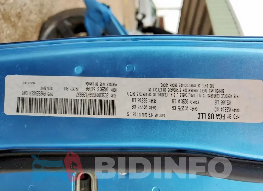2C3CDXHG6GH126837 Photo# 13