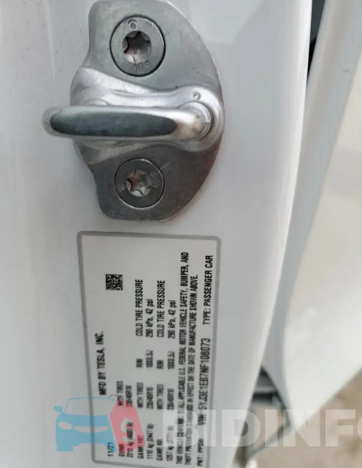 5YJ3E1EB7NF108073 Photo# 12