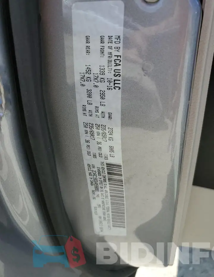 2C4RC1BG5HR598991 Photo# 13