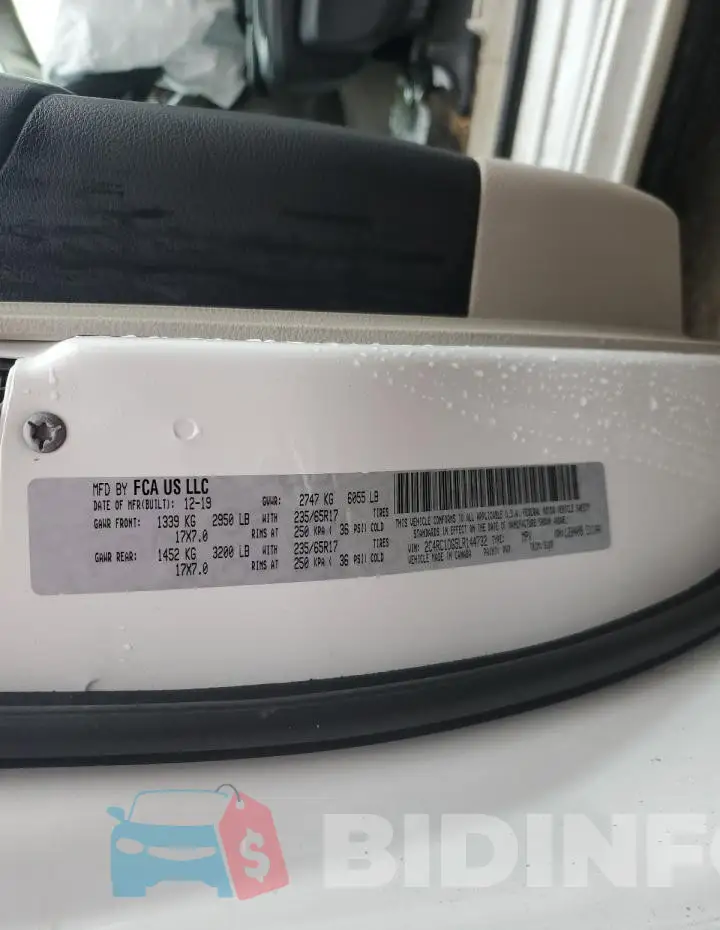 2C4RC1DG5LR144732 Photo# 13