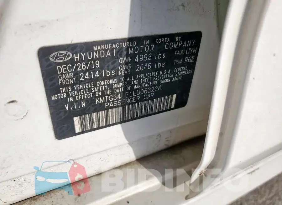 KMTG34LE1LU063224 Photo# 12