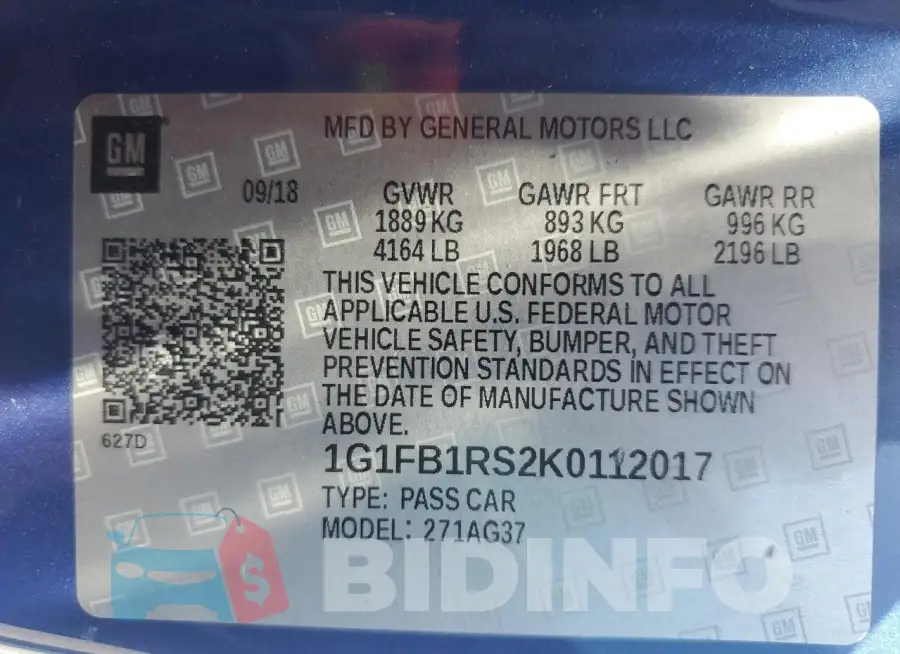 1G1FB1RS2K0112017 Photo# 12