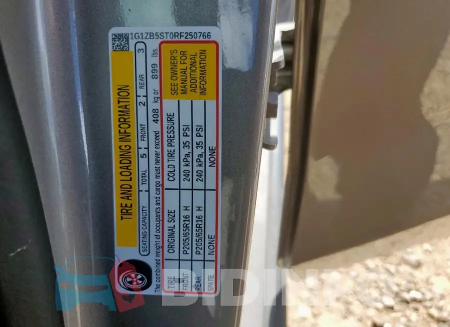 1G1ZB5ST0RF250766 Photo# 13