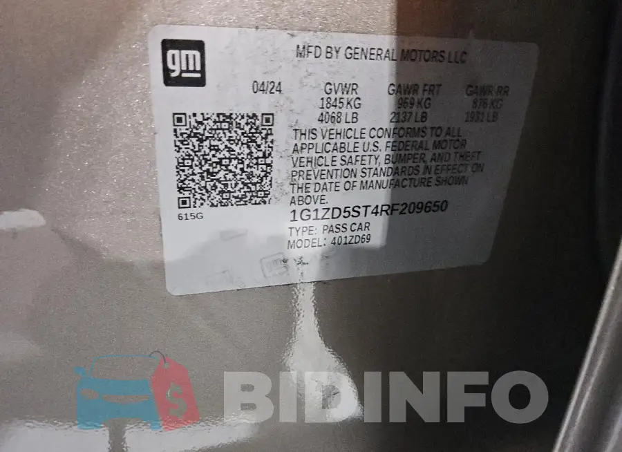 1G1ZD5ST4RF209650 Photo# 13