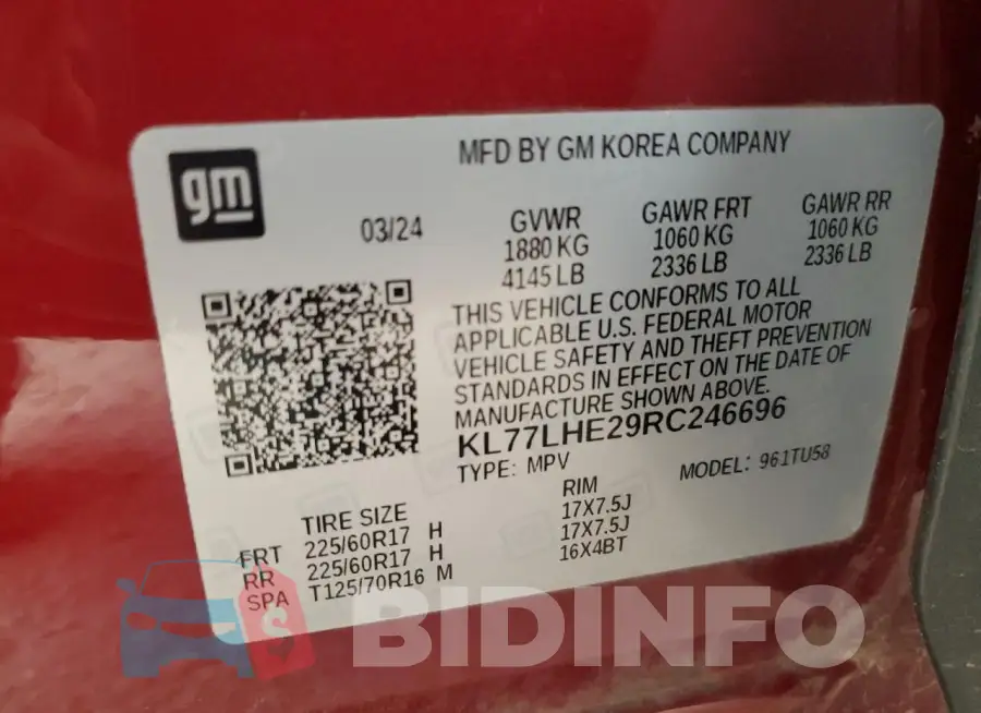 KL77LHE29RC246696 Photo# 13