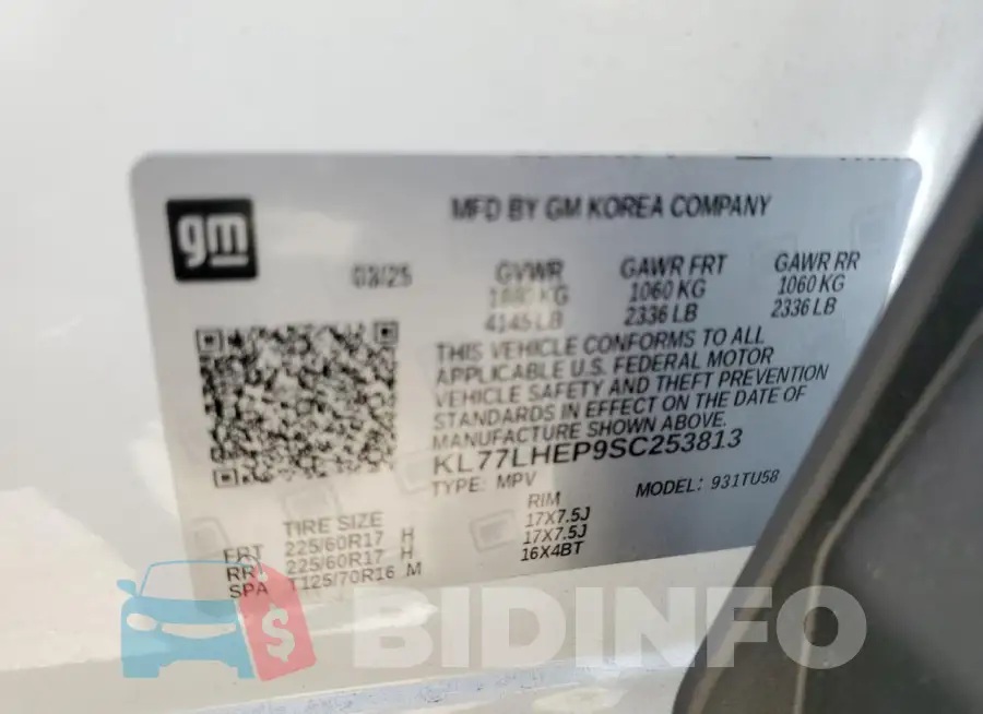 KL77LHEP9SC253813 Photo# 13