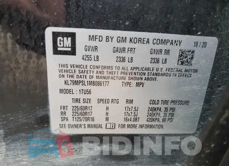 KL79MPSL1MB086177 Photo# 13