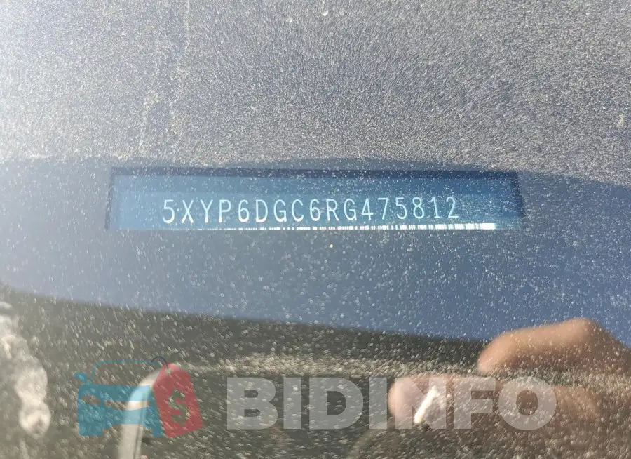 5XYP6DGC6RG475812 Photo# 13