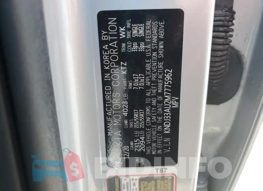 KNDJ33AU2M7775962 Photo# 12