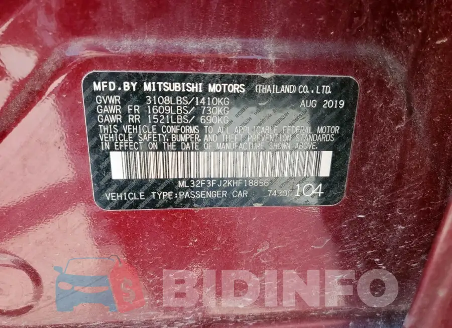 ML32F3FJ2KHF18856 Photo# 12