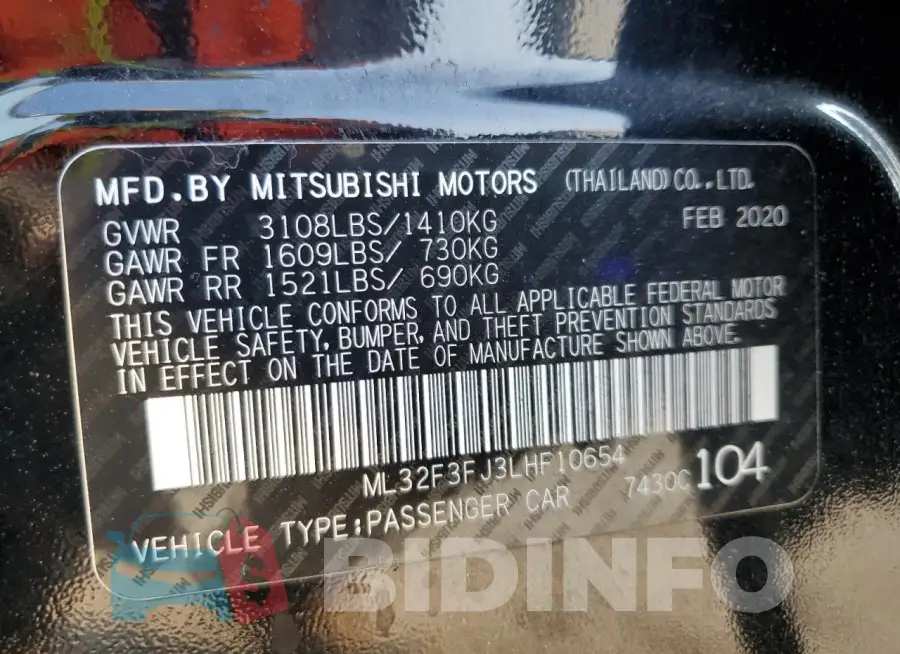 ML32F3FJ3LHF10654 Photo# 12