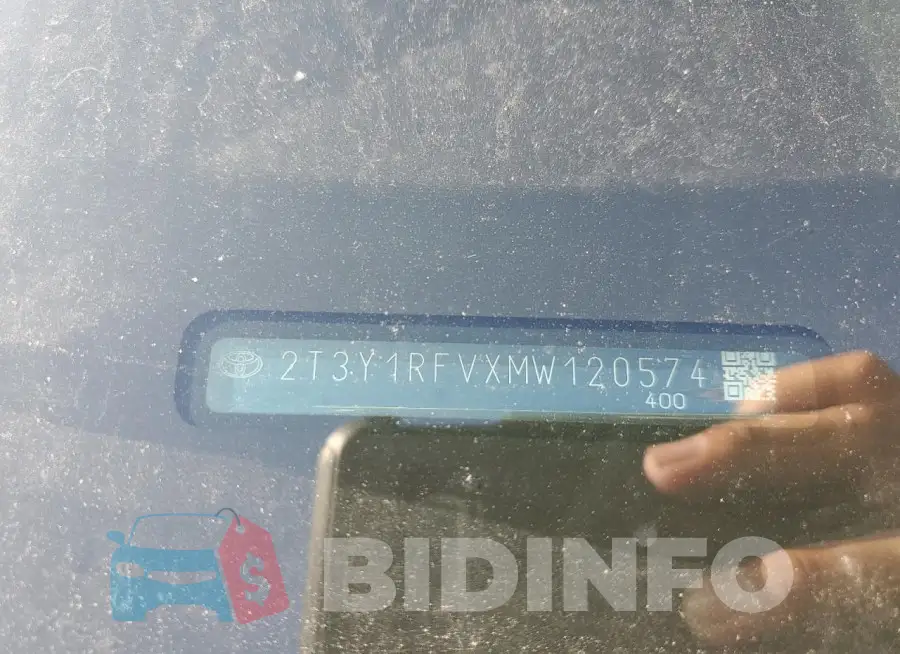 2T3Y1RFVXMW120574 Photo# 13