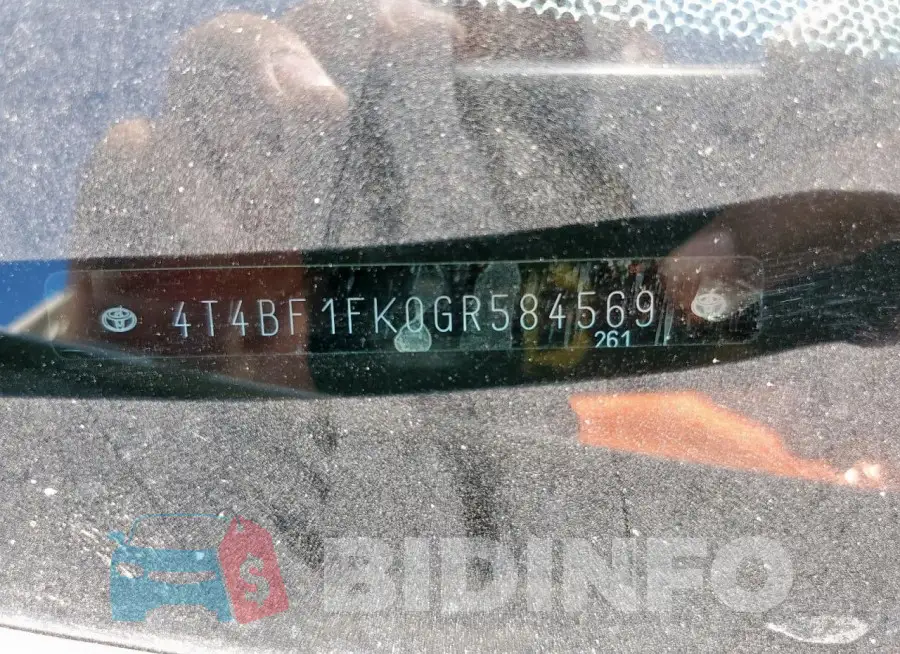 4T4BF1FK0GR584569 Photo# 12