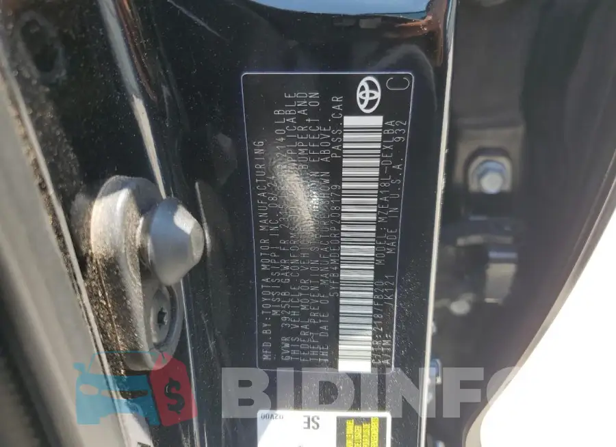 5YFB4MDE0RP208179 Photo# 12