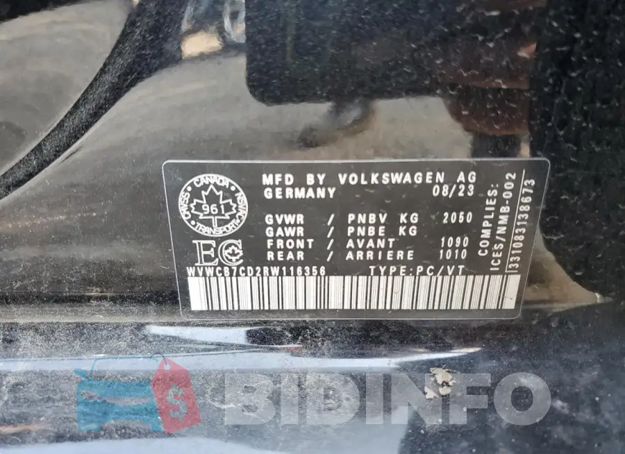 WVWCB7CD2RW116356 Photo# 13