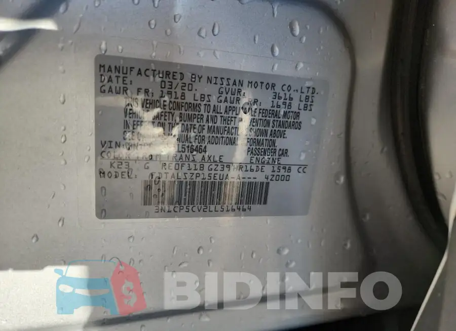 3N1CP5CV2LL516464 Photo# 13