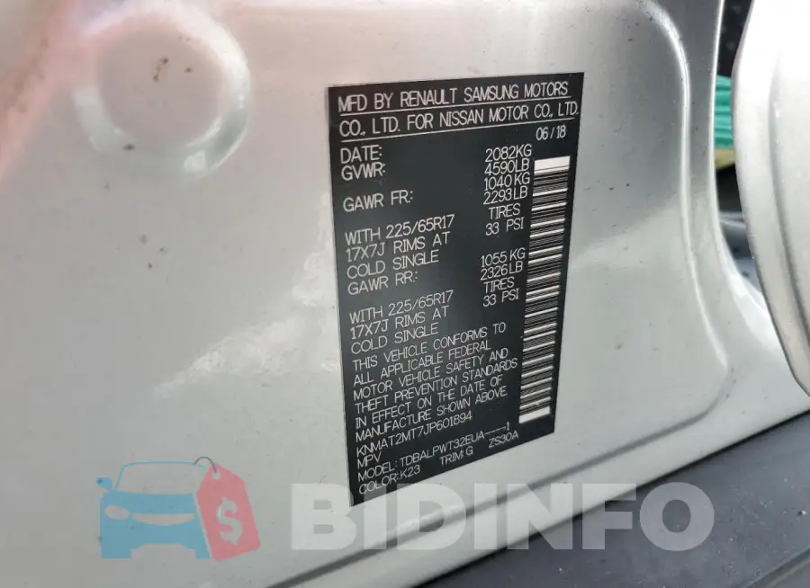 KNMAT2MT7JP601894 Photo# 13