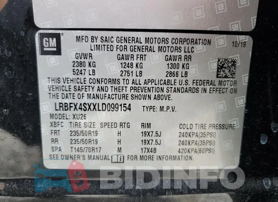 LRBFX4SXXLD099154 Photo# 13