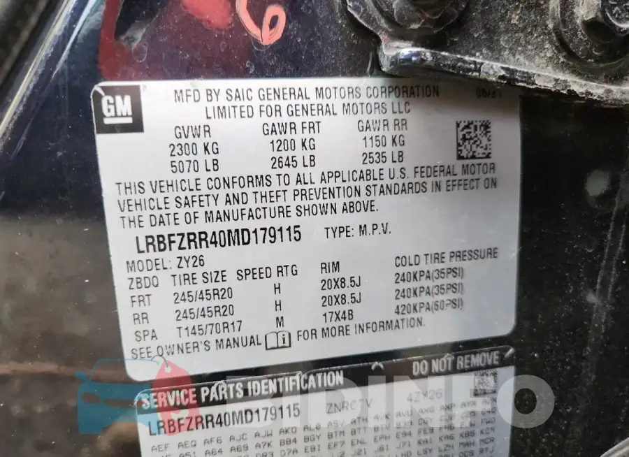 LRBFZRR40MD179115 Photo# 14