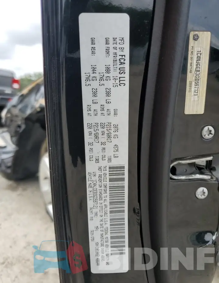 1C4NJDEB3GD597121 Photo# 14