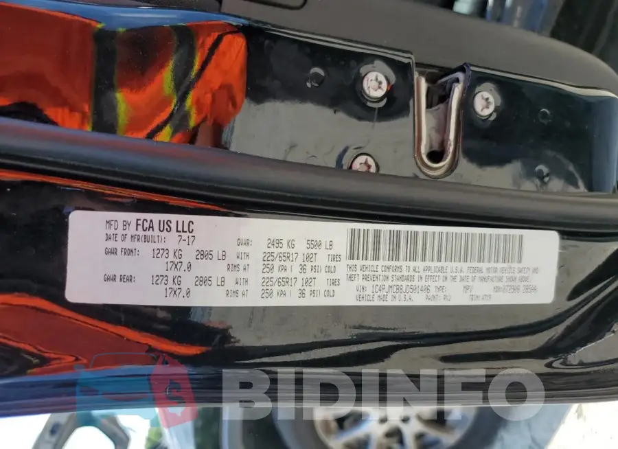 1C4PJMCB8JD501406 Photo# 13