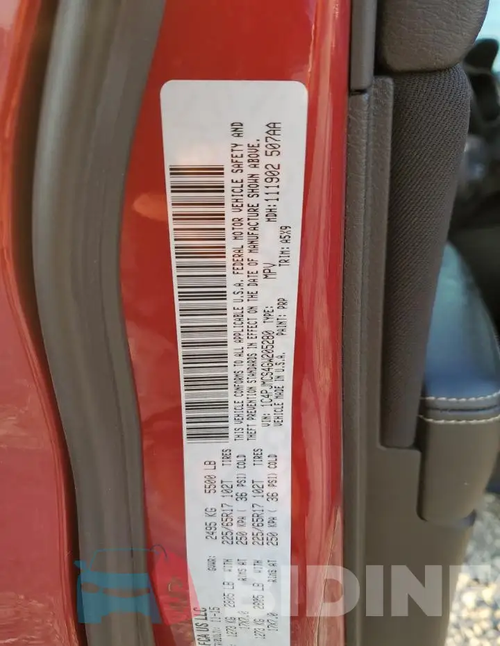 1C4PJMCS4GW205280 Photo# 13