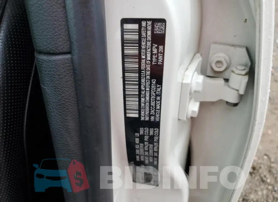 ZACCJBDT8GPD26143 Photo# 13