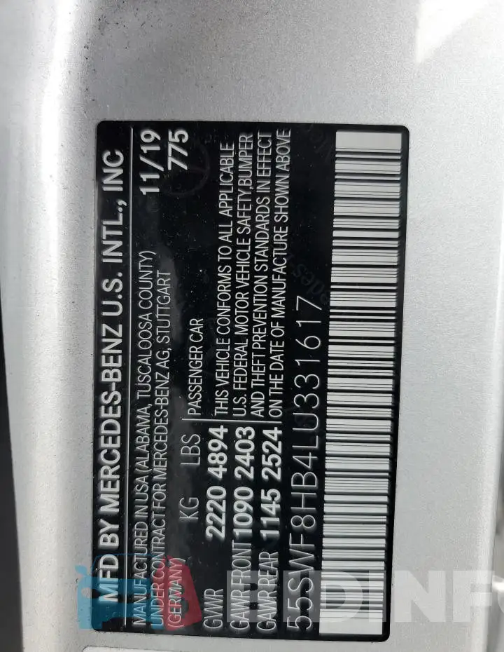 55SWF8HB4LU331617 Photo# 12