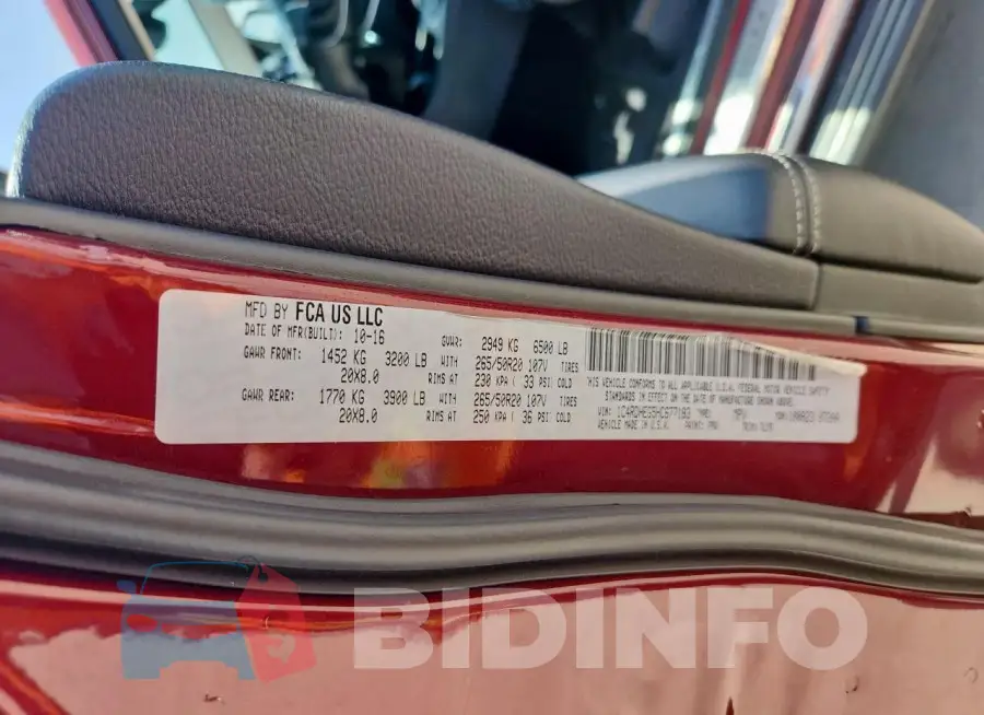 1C4RDHEG5HC677183 Photo# 12