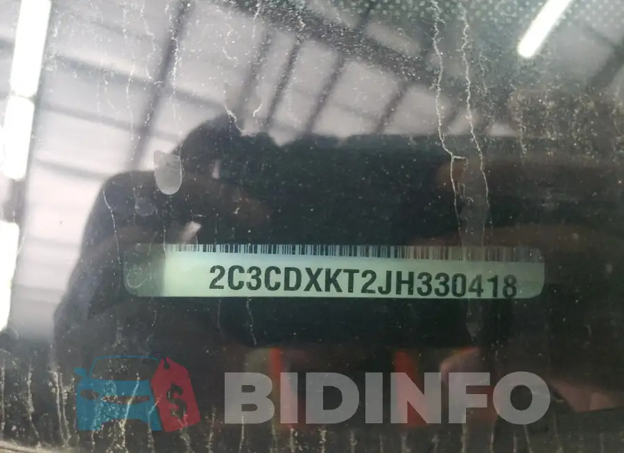 2C3CDXKT2JH330418 Photo# 12