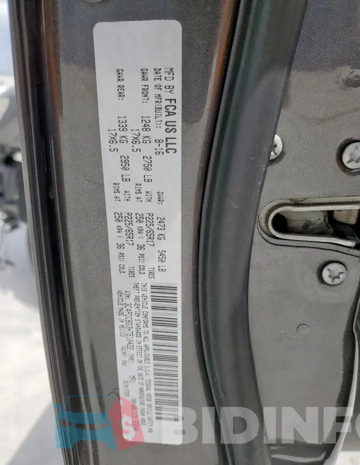 3C4PDCBG3HT510422 Photo# 14
