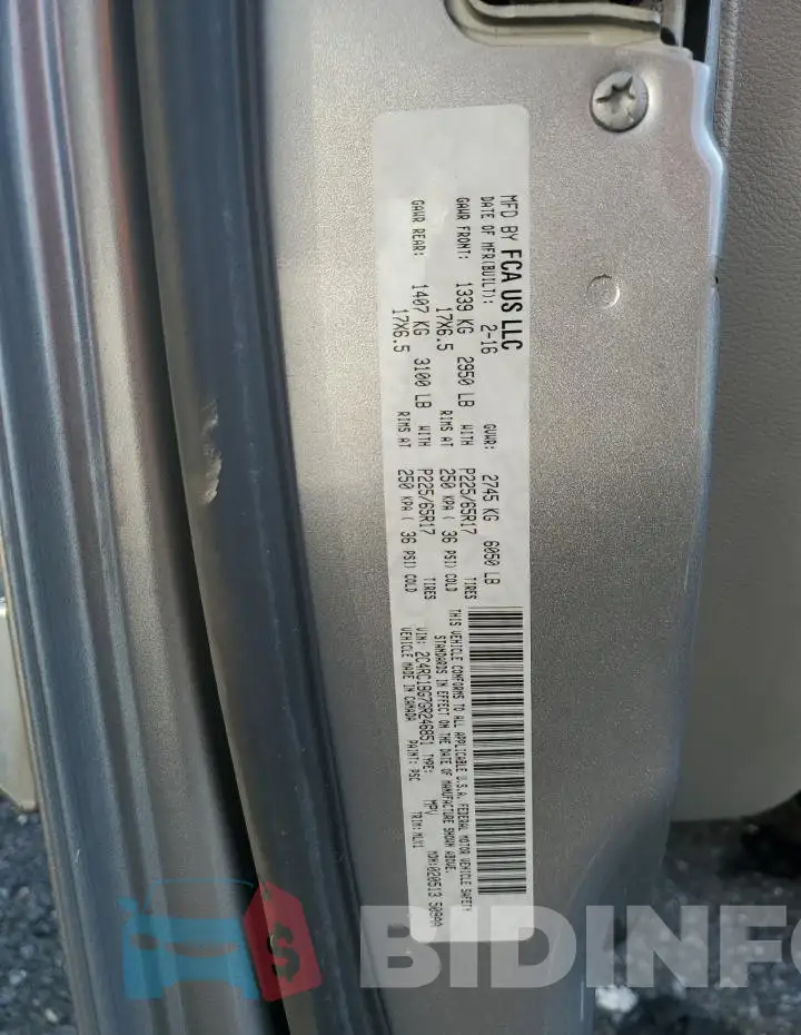 2C4RC1BG7GR246851 Photo# 13