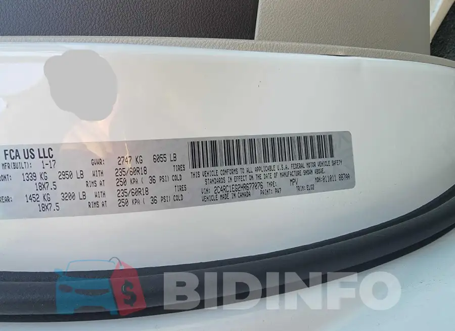 2C4RC1EG2HR677076 Photo# 10