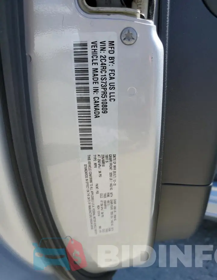 2C4RC1S73PR510809 Photo# 14