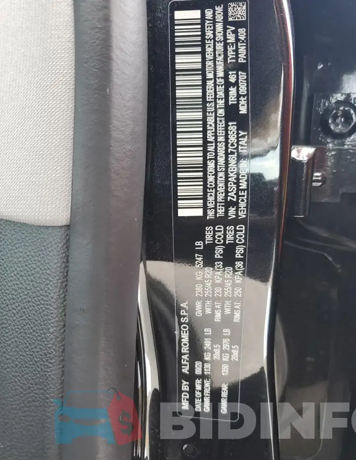 ZASPAKBN6L7C96581 Photo# 12