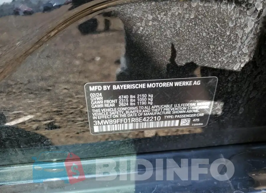 3MW89FF01R8E42210 Photo# 12