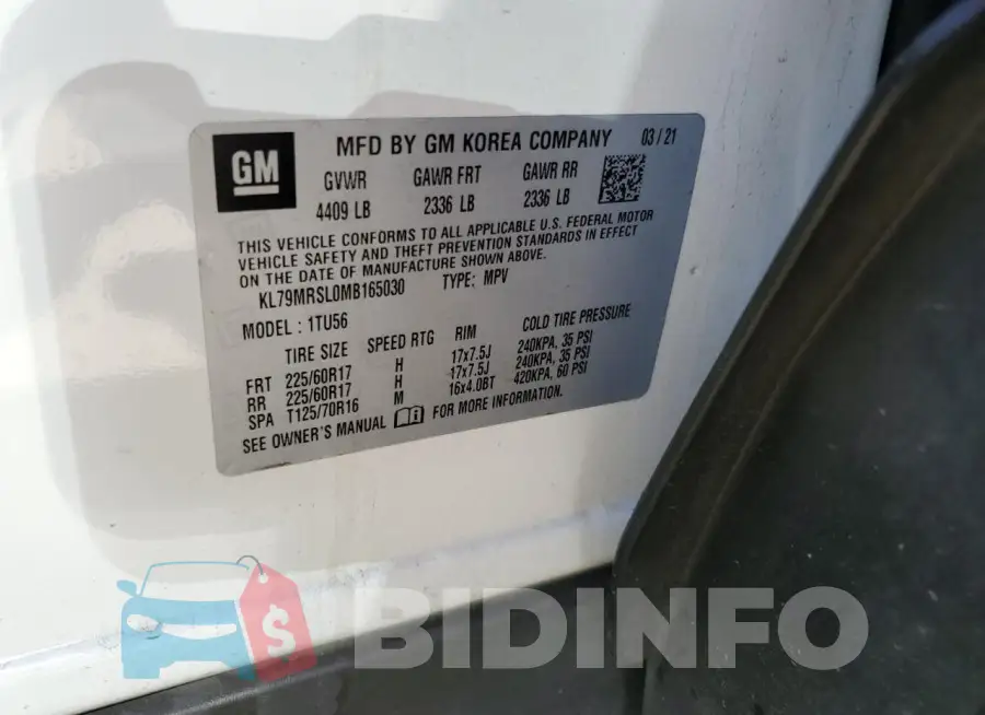 KL79MRSL0MB165030 Photo# 13