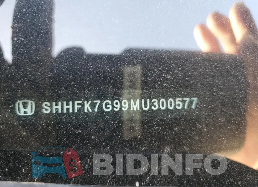 SHHFK7G99MU300577 Photo# 12