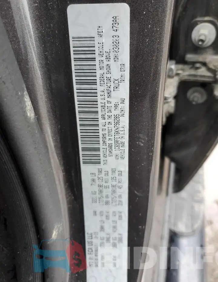 1C6SRFET6KN796285 Photo# 12