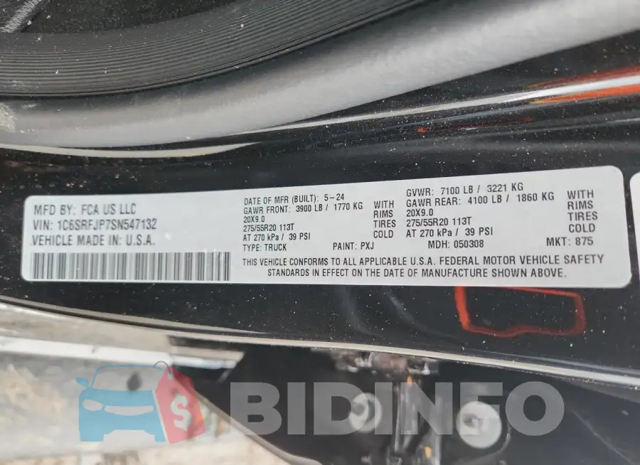 1C6SRFJP7SN547132 Photo# 12