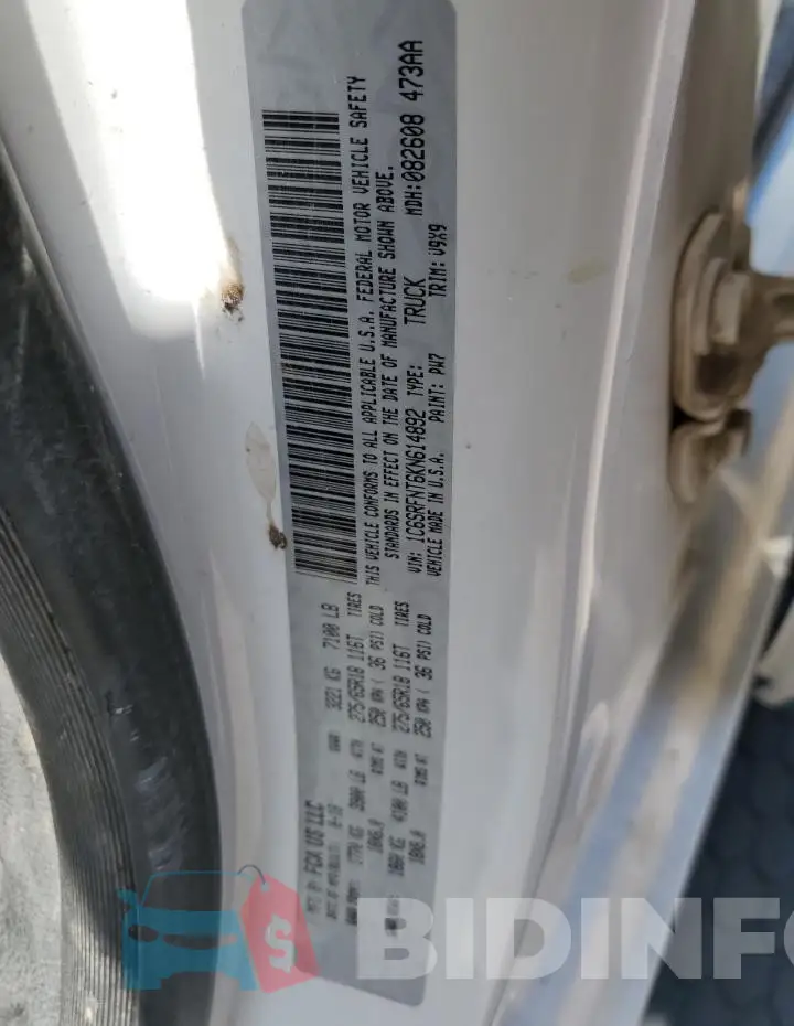 1C6SRFNT6KN614892 Photo# 12