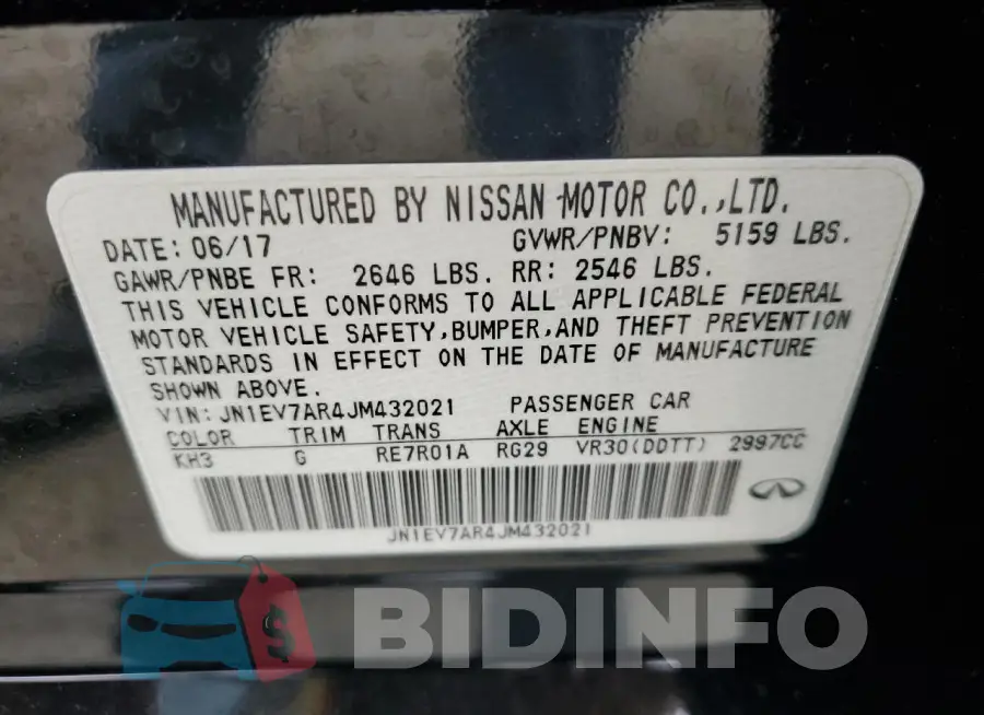 JN1EV7AR4JM432021 Photo# 12