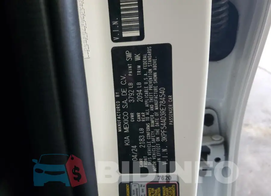 3KPF54AD3RE784540 Photo# 12