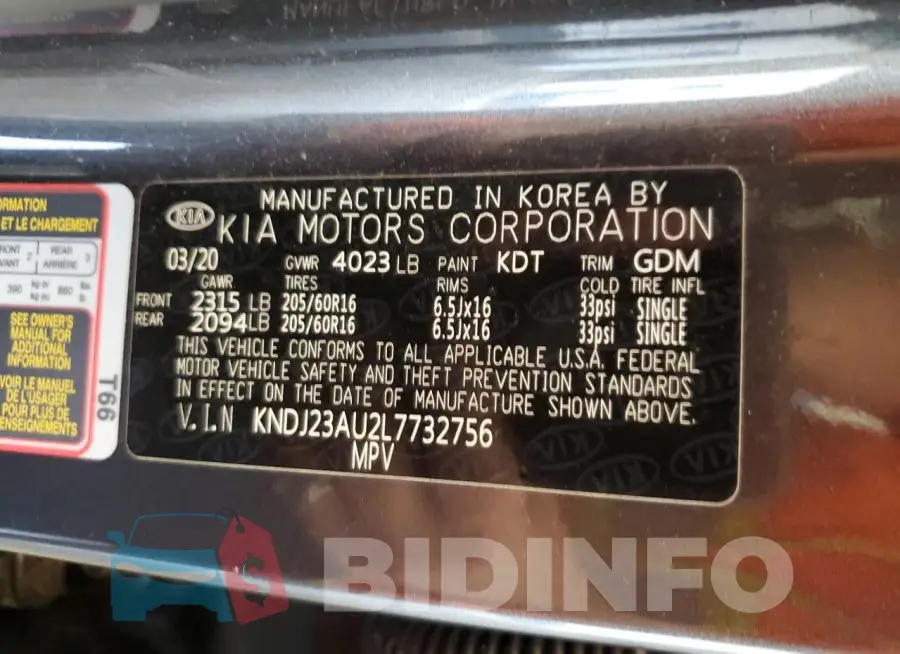 KNDJ23AU2L7732756 Photo# 14