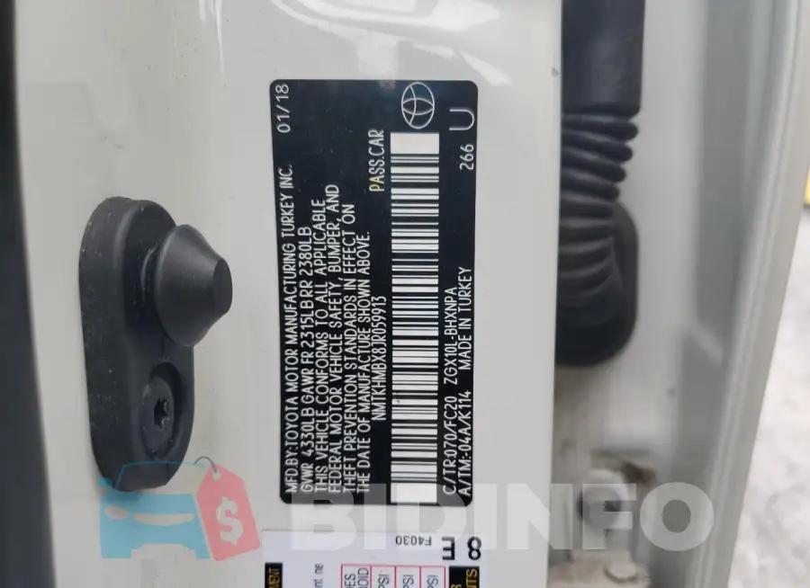 NMTKHMBX8JR059913 Photo# 12
