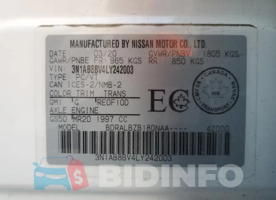 3N1AB8BV4LY242003 Photo# 12